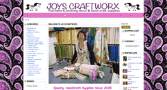 Desktop Screenshot of joyscraftworx.com.au